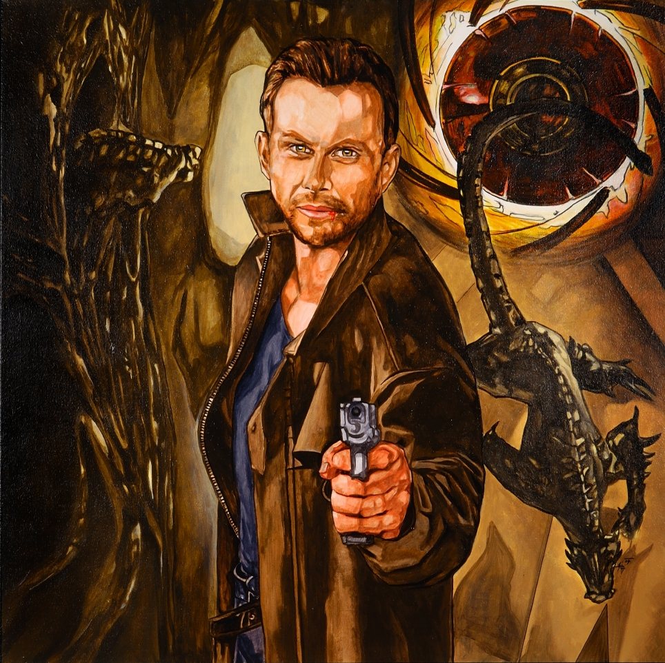 Alone in the Dark: Edward Carnby, Christian Slater, 2004, Werk 04B015