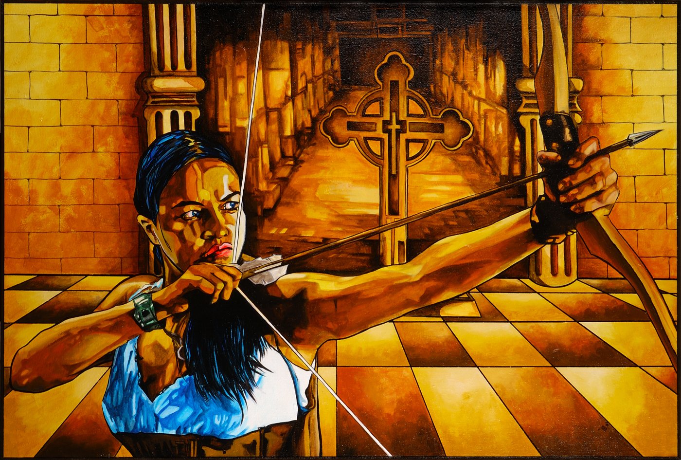 BloodRayne: Katarin, Michelle Rodriguez, 2004, Werk 04B010