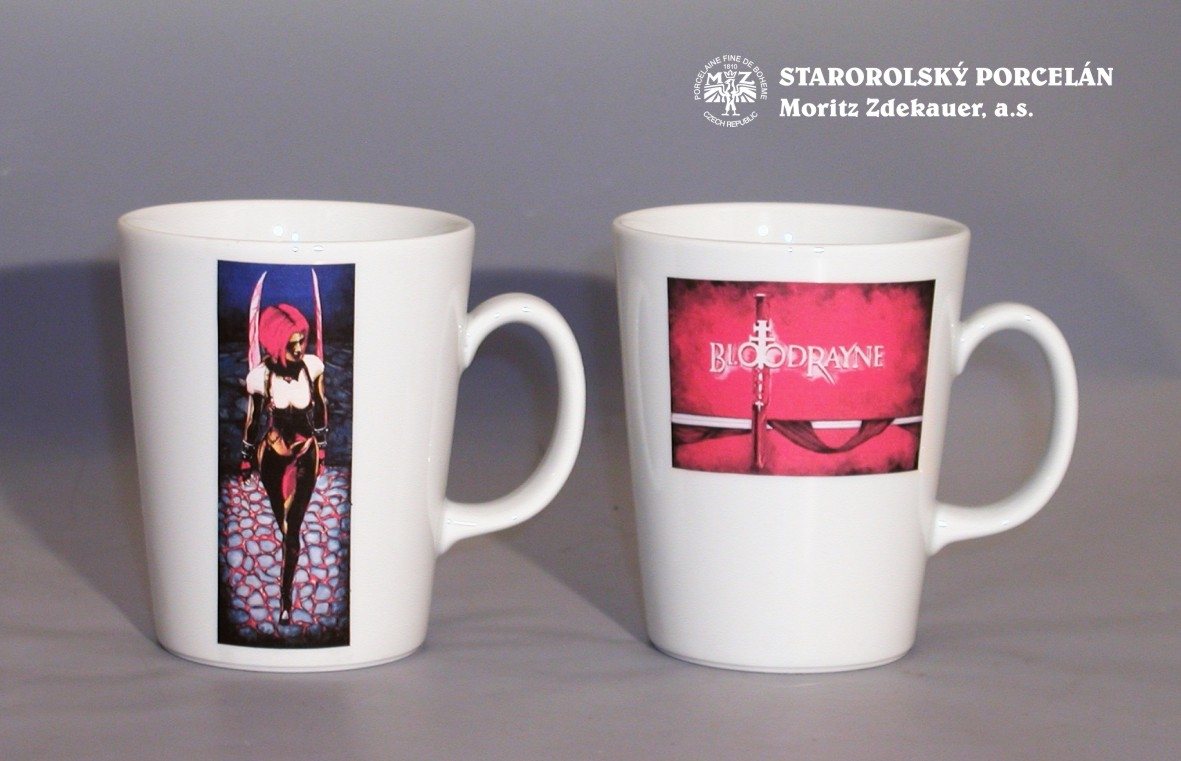 Porzellantassen, BloodRayne-Merchandising