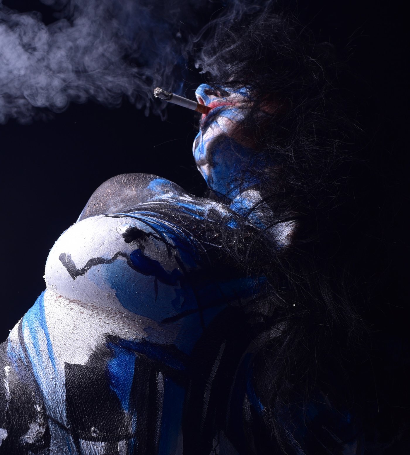 Body painting by Joe Muczka jr. on a model