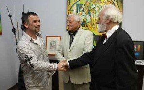 Joe Muczka jr. at the presentation of the Golden Europea in Prague, 2013
