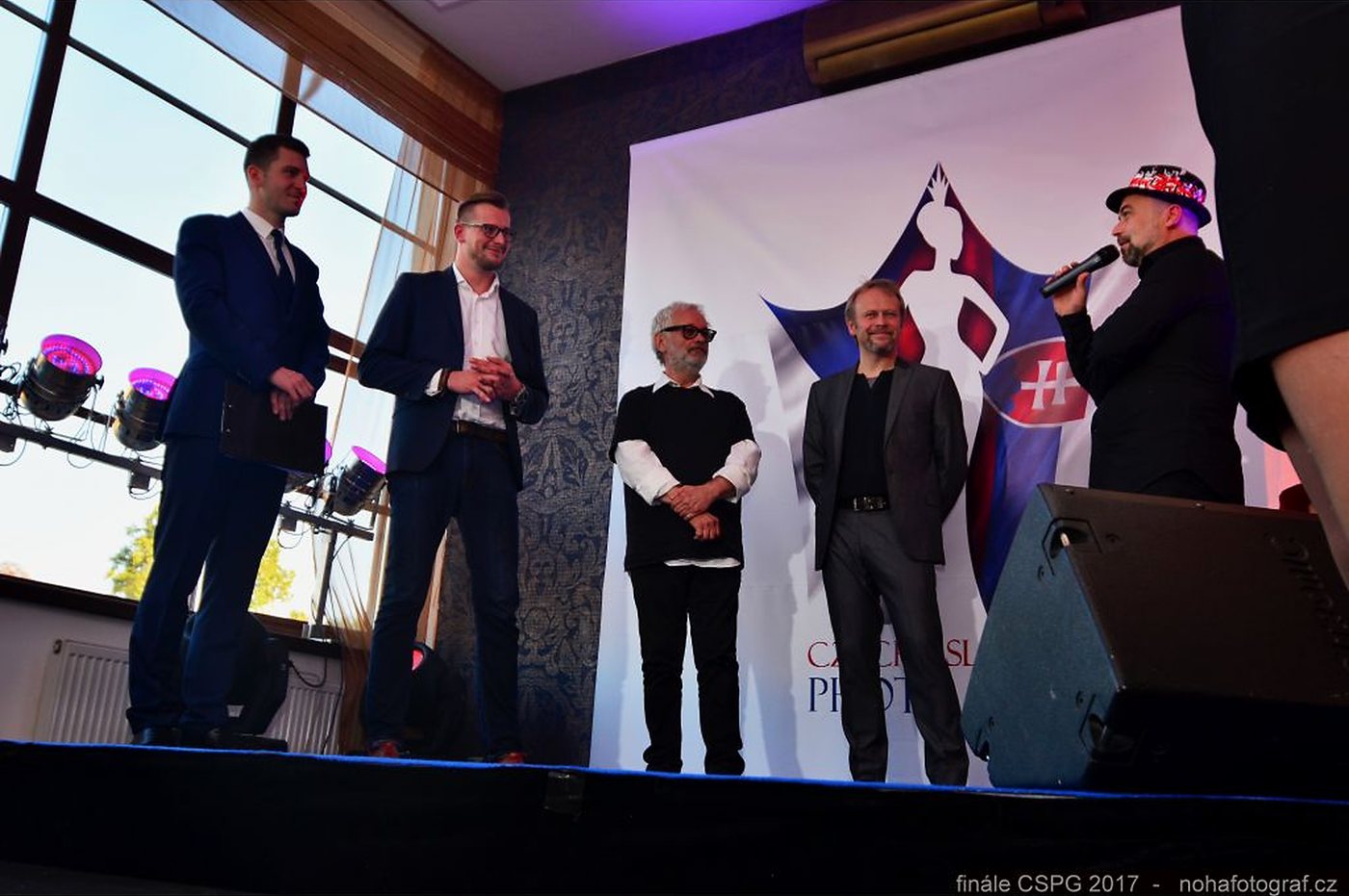 Czech & Slovak Photogirl 2017 in Prague: On stage at the final